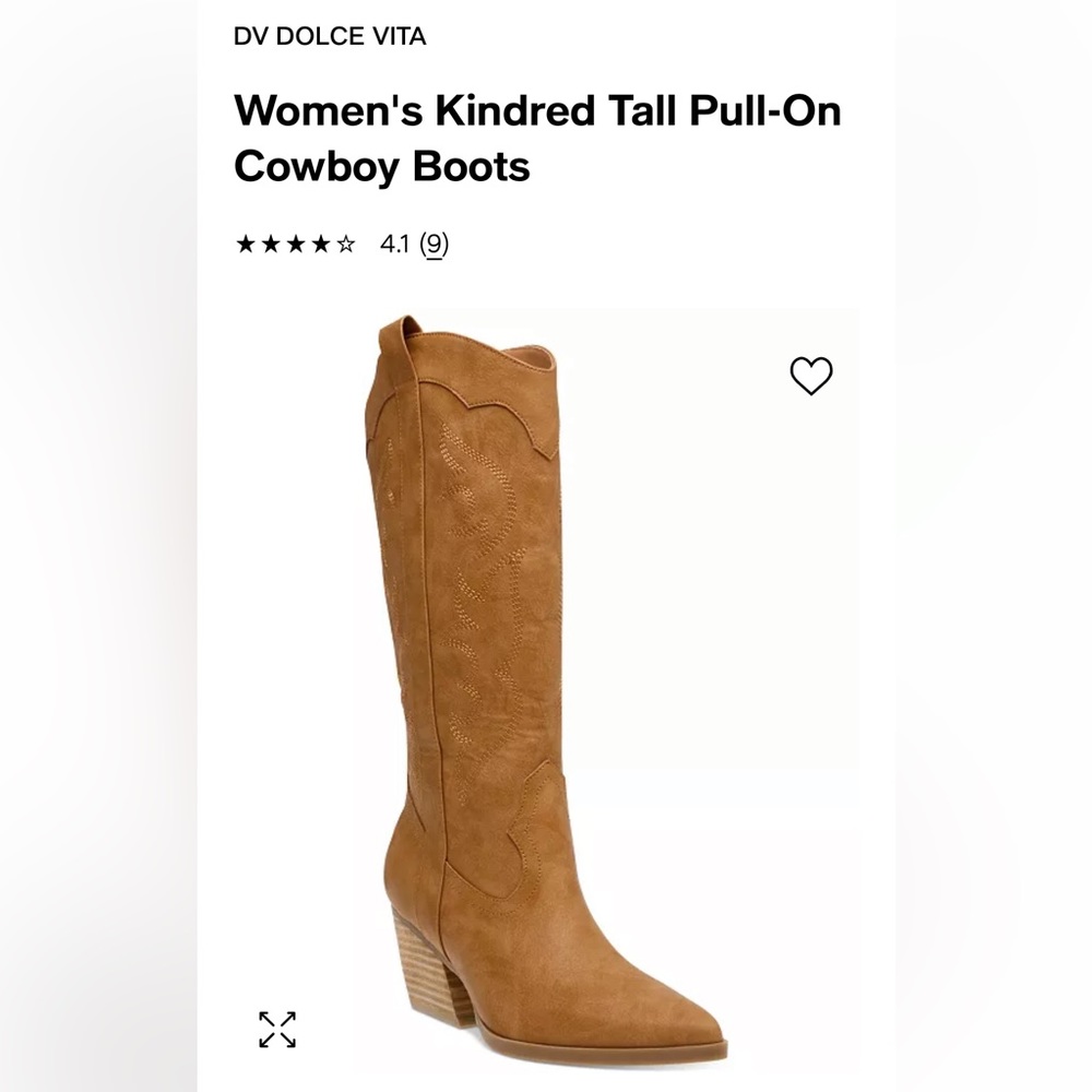 DV Dolce Vita Kindred Tall Pull-On Cowboy Boots